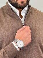 Elegantni muški džemper half zip - Slika 12