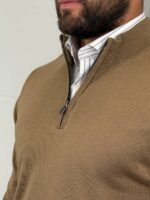 Elegantni muški džemper half zip - Slika 19