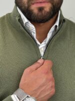 Elegantni muški džemper half zip - Slika 14