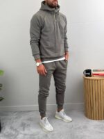 Muška trenerka komplet Olive-grey - Slika 5