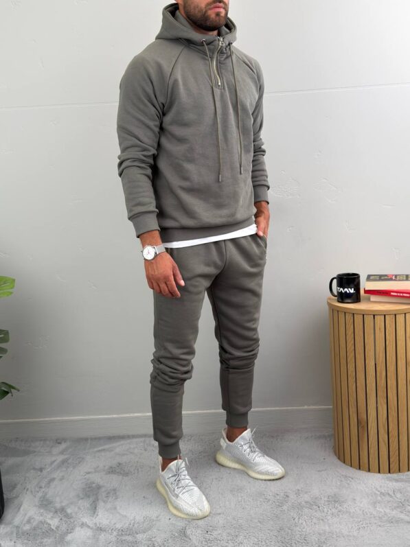 Muška trenerka komplet Olive-grey - Slika 5