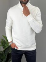 Muški džemper sa zipom D2886 - Slika 16