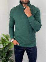 Muški džemper sa zipom D2886 - Slika 19