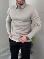 Polo Majica dugi rukav - regular fit - Slika 11