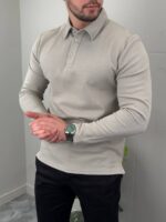 Polo Majica dugi rukav - regular fit - Slika 5