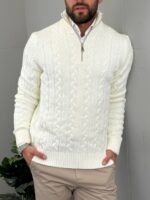 Muški pleteni džemper - Slika 14