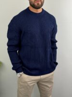 Muški džemper - Loose fit - Slika 12