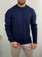 Muški džemper - Loose fit - Slika 11
