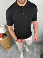 Rebrasto Pletena Majica M9272 - Slika 7