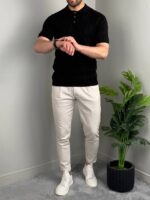 Rebrasto Pletena Majica M9272 - Slika 8