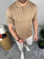 Rebrasto Pletena Majica M9272 - Slika 10