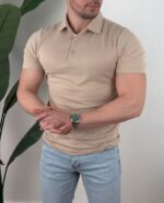 Smart-Casual Komplet Polo Majica i Svetloplave Farmerke - Slika 8