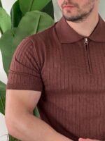 Muška polo majica sa zipom - Slika 21