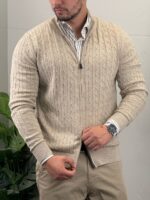 Elegantni džemper full-zip - Slika 8