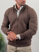 Elegantni džemper full-zip - Slika 13