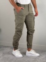 Muške kargo pantalone sa lastišem - Slika 11