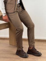 Muške pantalone od kepera + kaiš - Slika 30