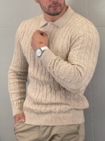 Pamučni polo džemper - Slika 11