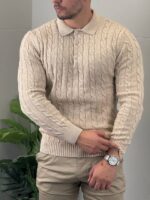 Pamučni polo džemper - Slika 12