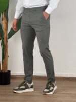 Elegantne prugaste pantalone - Slika 6