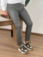 Elegantne prugaste pantalone - Slika 7