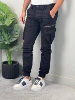 Muške kargo pantalone sa zip džepom - Slika 6