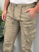 Muške kargo pantalone sa zip džepom - Slika 13