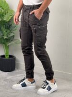 Muške kargo pantalone sa zip džepom - Slika 16