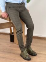 Elegantne pantalone na pruge - Slika 6