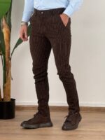 Elegantne pantalone na pruge - Slika 7