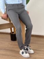 Elegantne pantalone na pruge - Slika 12